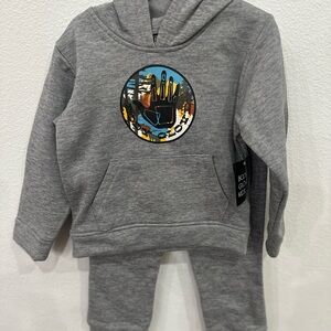 Body Glove Gray Kids Matching Set